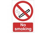 No Smoking&rsquo; Prohibition Sign, 200 x 300mm