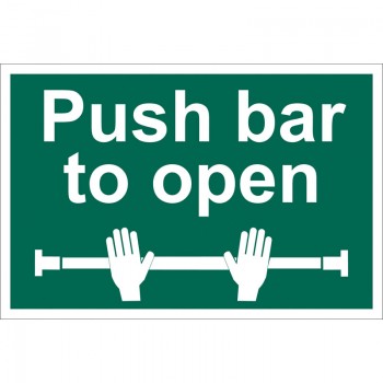 Push Bar To Open Push Bar To Open