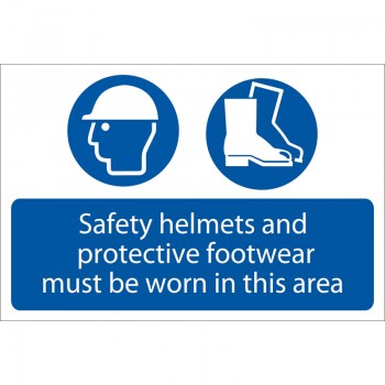 Safety Helmets And Protective Footwear Must Be Worn Safety Helmets And Protective Footwear Must Be Worn