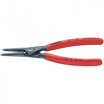 Knipex 49 11 A2 180mm External Straight Tip Circlip Pliers, 19 - 60mm Capacity Knipex 49 11 A2 180mm External Straight Tip Circlip Pliers, 19 - 60mm Capacity