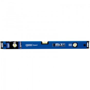 Box Section Level with Magnified Vial and Side View Vial, 600mm Box Section Level with Magnified Vial and Side View Vial, 600mm