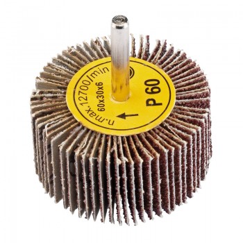 Abrasive Flap Wheel, 60 x 30mm, 60 Grit Abrasive Flap Wheel, 60 x 30mm, 60 Grit