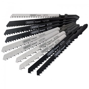 Assorted HCS Jigsaw Blade Set (10 Piece) Assorted HCS Jigsaw Blade Set (10 Piece)