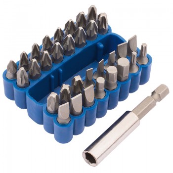 Screwdriver and Magnetic Bit Holder Set (33 Piece) Screwdriver and Magnetic Bit Holder Set (33 Piece)