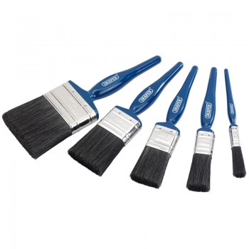 Natural Bristle Paint Brush Set (5 Piece) Natural Bristle Paint Brush Set (5 Piece)