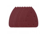 Detail Sanding Sheets with Hook and Loop, 140mm, 120 Grit, SSD6 (Pack of 10)