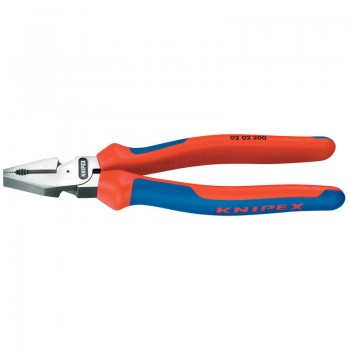 Knipex 02 02 200 SB High Leverage Combination Pliers, 200mm Knipex 02 02 200 SB High Leverage Combination Pliers, 200mm