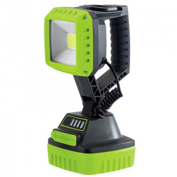 COB LED Rechargeable Worklight, 10W, 1,000 Lumens, Green, 4 x 2.2Ah Batteries COB LED Rechargeable Worklight, 10W, 1,000 Lumens, Green, 4 x 2.2Ah Batteries