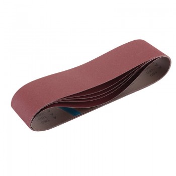 Cloth Sanding Belt, 100 x 915mm, 180 Grit (Pack of 5) Cloth Sanding Belt, 100 x 915mm, 180 Grit (Pack of 5)