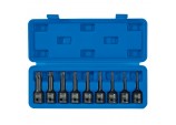 Draper TX-STAR® Socket Bit Set, 1/2” Sq. Dr. (9 Piece)