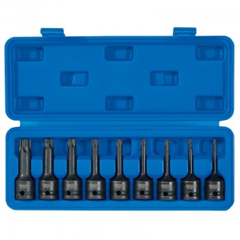 Draper TX-STAR® Socket Bit Set, 1/2” Sq. Dr. (9 Piece) Draper TX-STAR® Socket Bit Set, 1/2” Sq. Dr. (9 Piece)