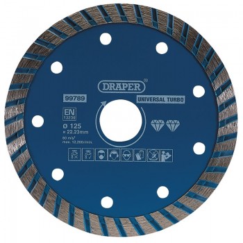 Turbo Diamond Blade, 125mm Turbo Diamond Blade, 125mm